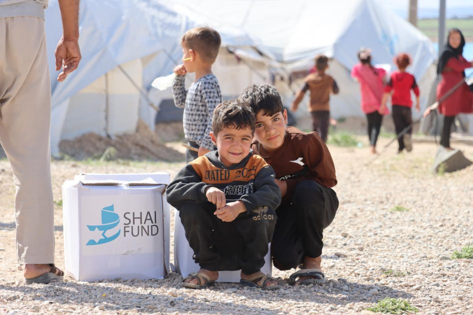 Emergency Aid Shipment Reaches Displaced Families in Syria | Shai Fund